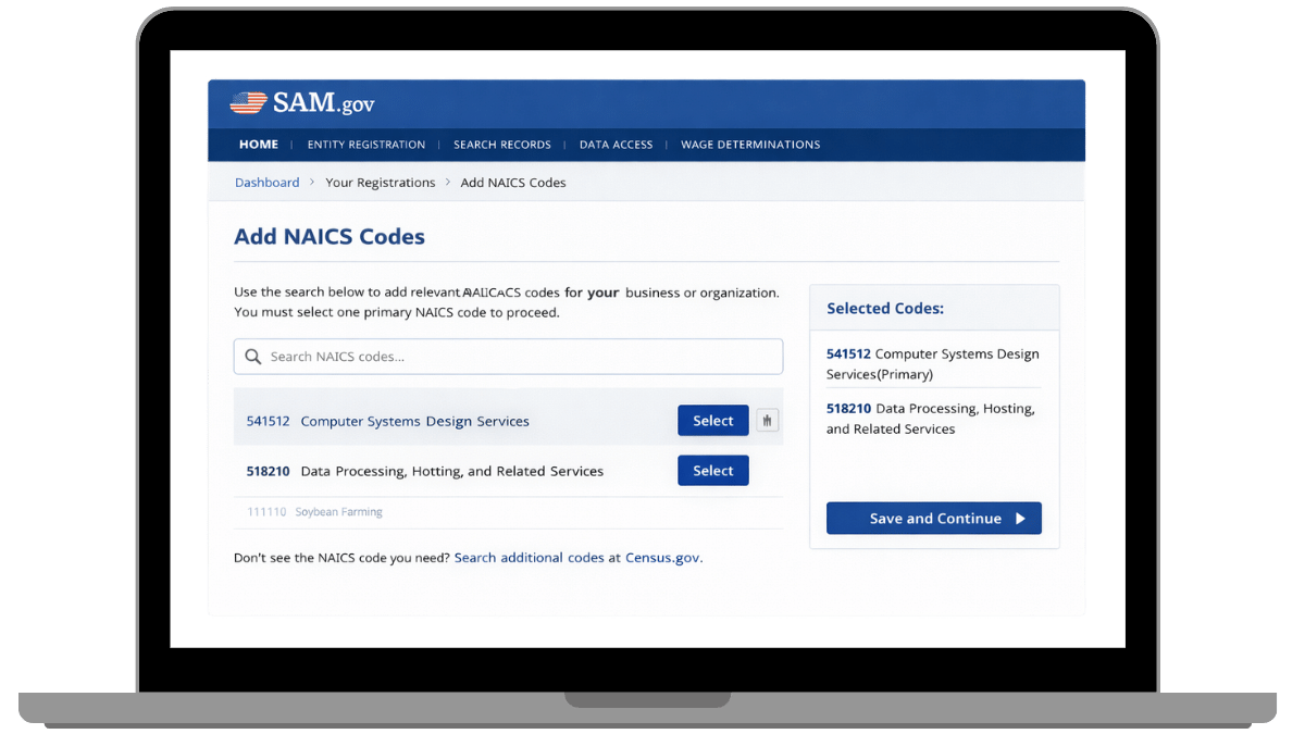 SAM-gov-entity-record-UEI-number-assigned-green-active-status-badge-registration