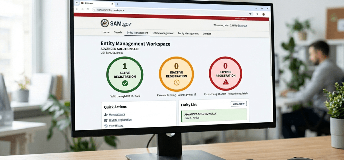 SAM-gov-entity-status-active-inactive-expired-registration-dashboard
